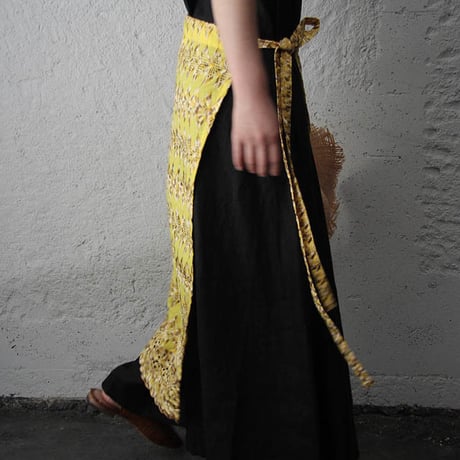 NOTA tablier long  yellow