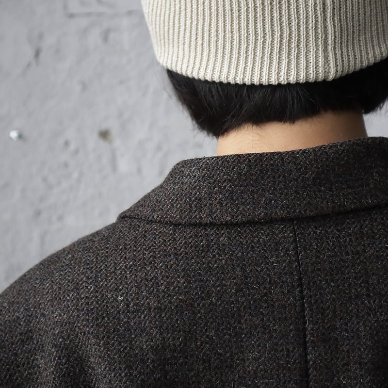 ànuke Herringbone Wool Jacket ànuke herringbone wool jacket (brown) | nii-B