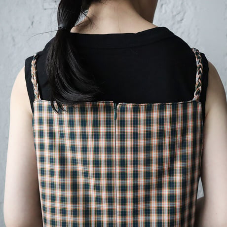 NOTA le blueque dress (plaid)