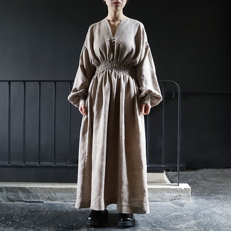 NOTA sicily dress (scrub brown)