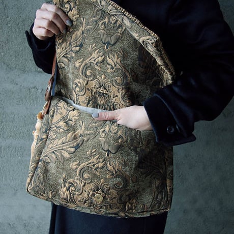 wild rose hips  chenille bag