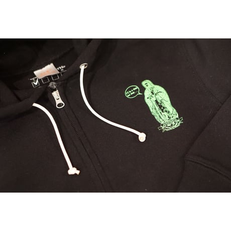 "Guadalupe"   zip hoody