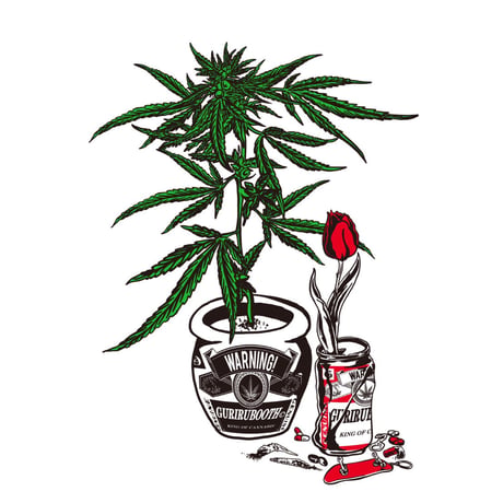 "weed"  tee