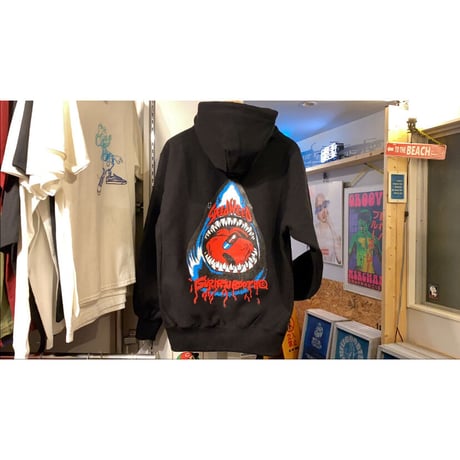 "JAWS × 鉄雄"   hoodie