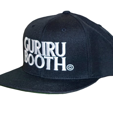 GURIRUBOOTH© "LOGO" snap back (Black)