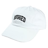 RUGGED ''ARCH LOGO'' adjuster cap (White)