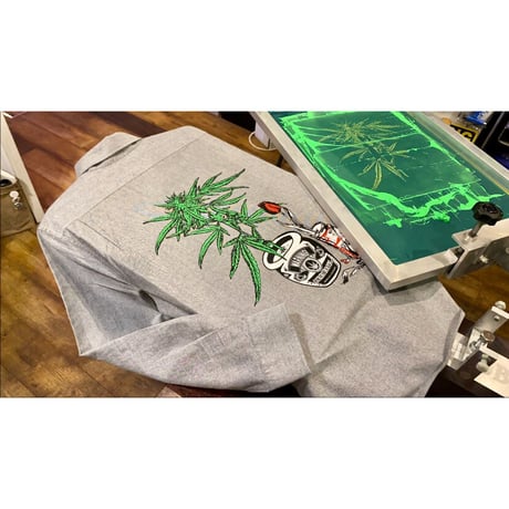"weed"  Oxford shirt