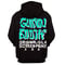 \"text  logo\"     hoodie