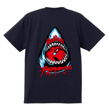 "JAWS × 鉄雄"   tee