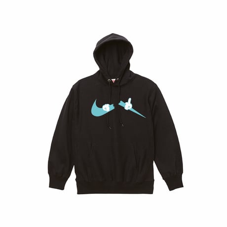 "anti"  hoodie （Tiffany color）