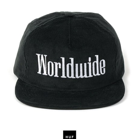 Huf "WORLDWIDE SNAPBACK" (BLACK )