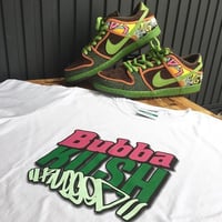 RUGGED green label "Bubba KUSH " highgrade tee (White)