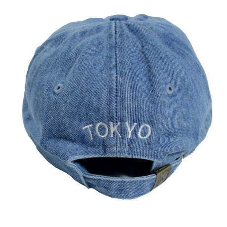 RUGGED ''ARCH LOGO'' adjuster cap (Light Denim)
