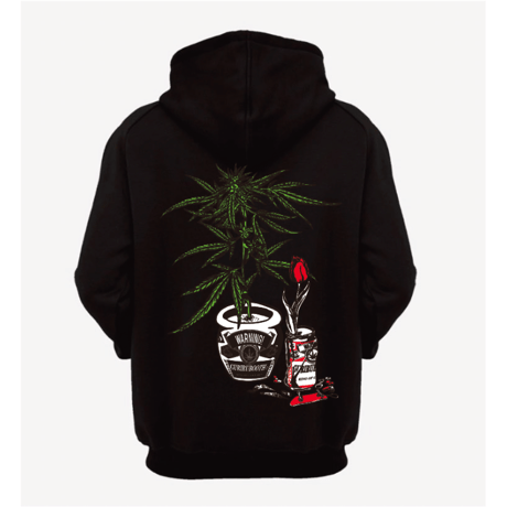 "weed"　  hoodie