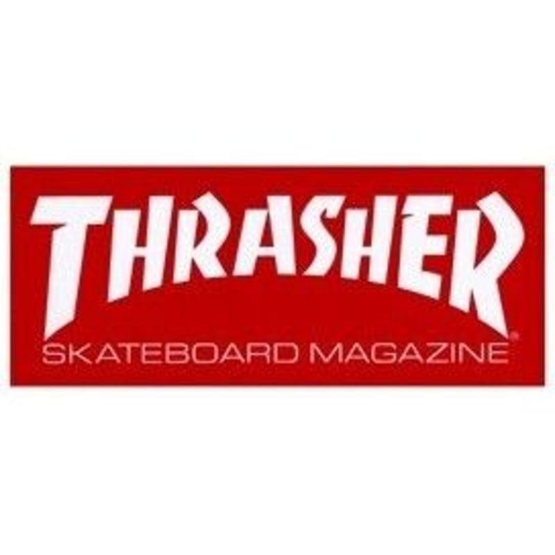 THRASHER LOGO BIG ステッカー | 