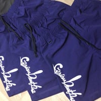 Logo nylon shorts