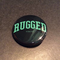 RUGGED ''Arch logo" button badge