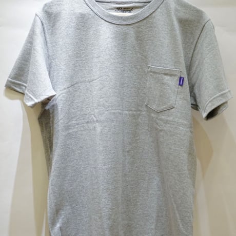RUGGED high grade cotton pocket tee (Gray)