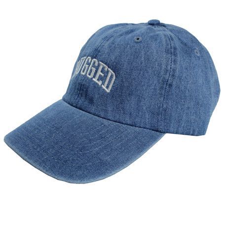 RUGGED ''ARCH LOGO'' adjuster cap (Light Denim)