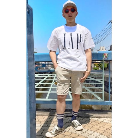 "韻暴論者 JAP" tee