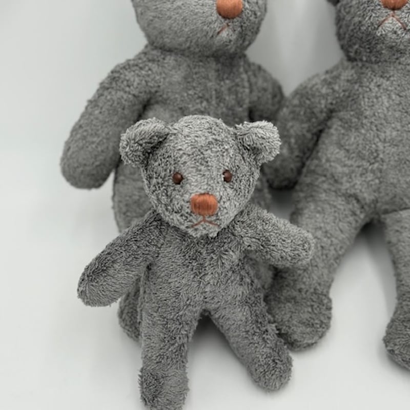 LITTLE SUNSHINE タオルベア SS クラウドグレー | LITTLE towe