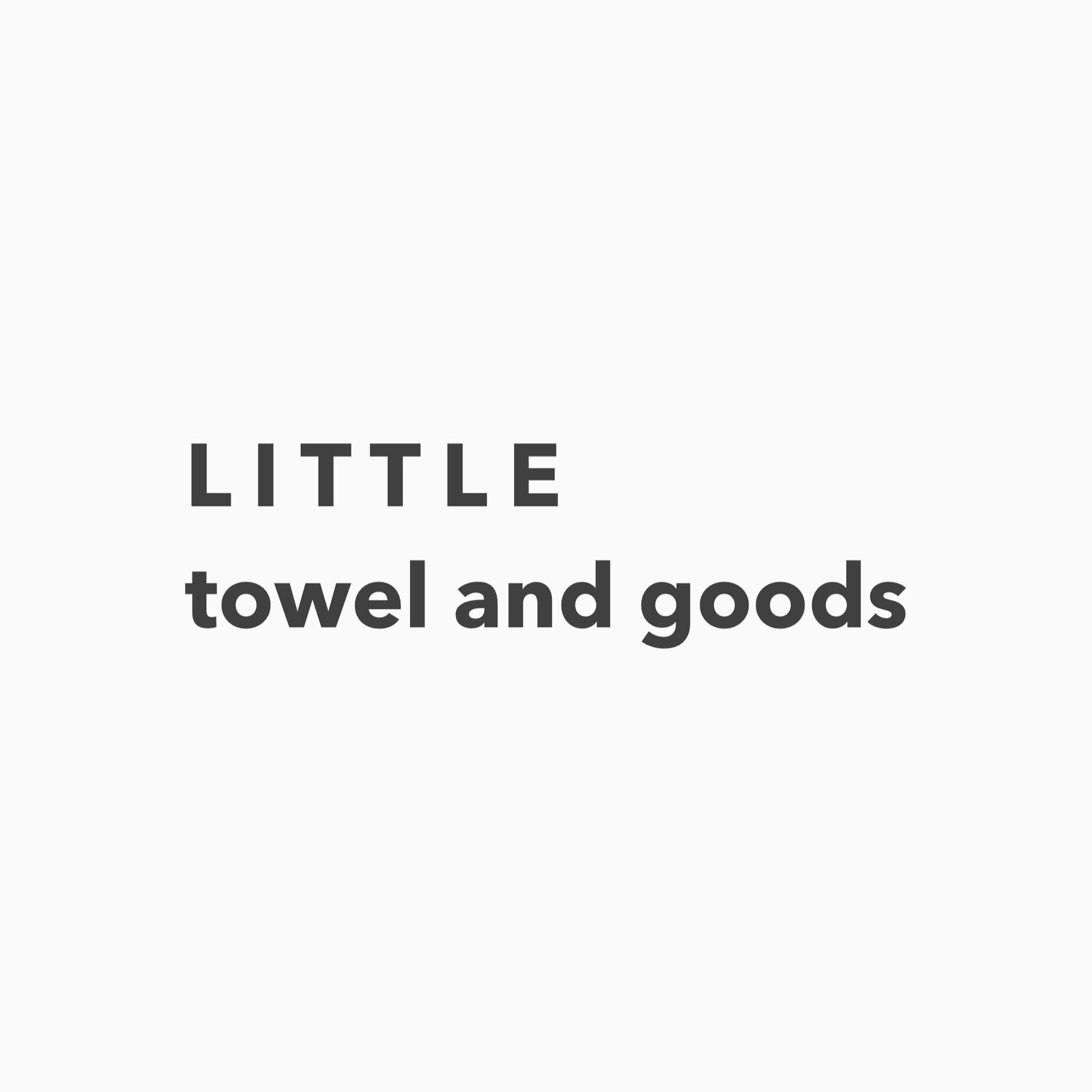 12 LITTLE 10DAYS STORE LITTLE towel and g