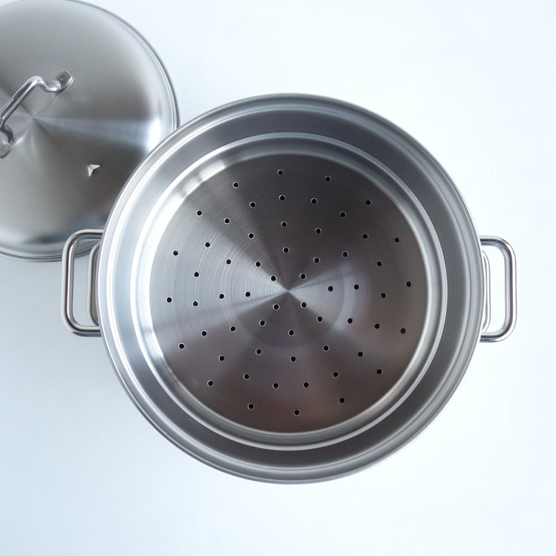 【新品未使用】工房アイザワ スチーマー ブラックピーマン20cm aizawa280031.jpg