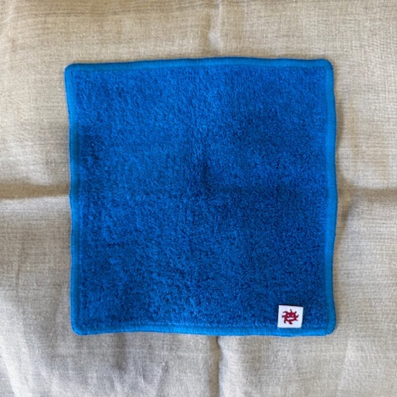 LITTLE SUNSHINE チーフタオル 23×23cm サンデーブルー | LITTLE