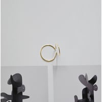 Saskia Diez／Wire  Earcuff DOUBLE／Gold