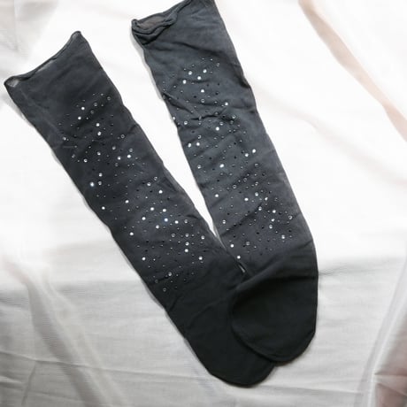 Swedish Stockings/PAULINE RHINESTONE SOCKS