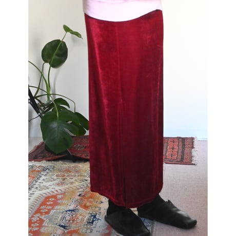 Velour Skirt