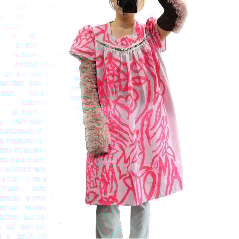 Vava Dudu ペイントロングワンピース⭐︎ ARCHIVE］VAVA DUDU LONG DRESS 71 | GIGINA ARC