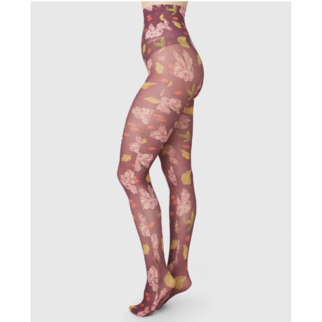 SWEDISH STOCKINGS/HELEN BULLOCK FLORAL TIGHTS