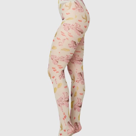 SWEDISH STOCKINGS/HELEN BULLOCK FLORAL TIGHTS