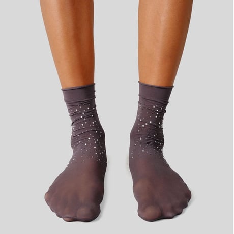 Swedish Stockings/PAULINE RHINESTONE SOCKS