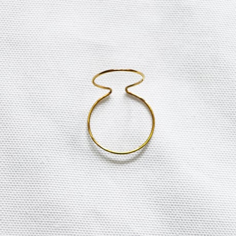Saskia Diez／Wire  Earcuff DOUBLE／Gold