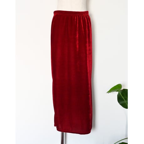 Velour Skirt