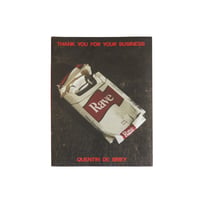 twelve books/Quentin de Briey  THANK YOU FOR YOUR BUSINESS