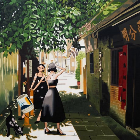 ダラコマタ 絵画 tanikonatsu