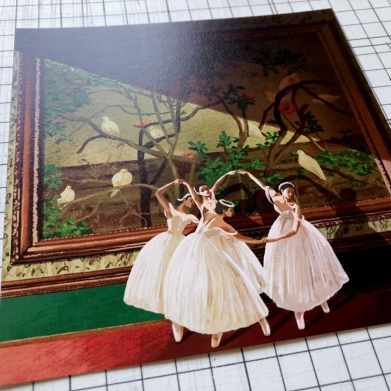 正方形ポストカード/square postcard | tanikonatsu