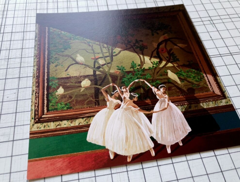 正方形ポストカード/square postcard | tanikonatsu