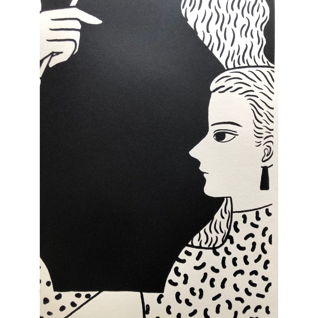 シルクスクリーン作品/silk screen work | tanikonatsu