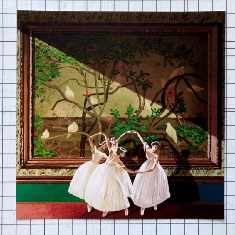 正方形ポストカード/square postcard | tanikonatsu