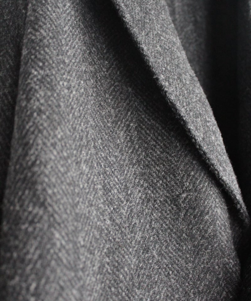 TS253JK064 オリジナルウールヘリンボン/カシミアビーバー テーラード