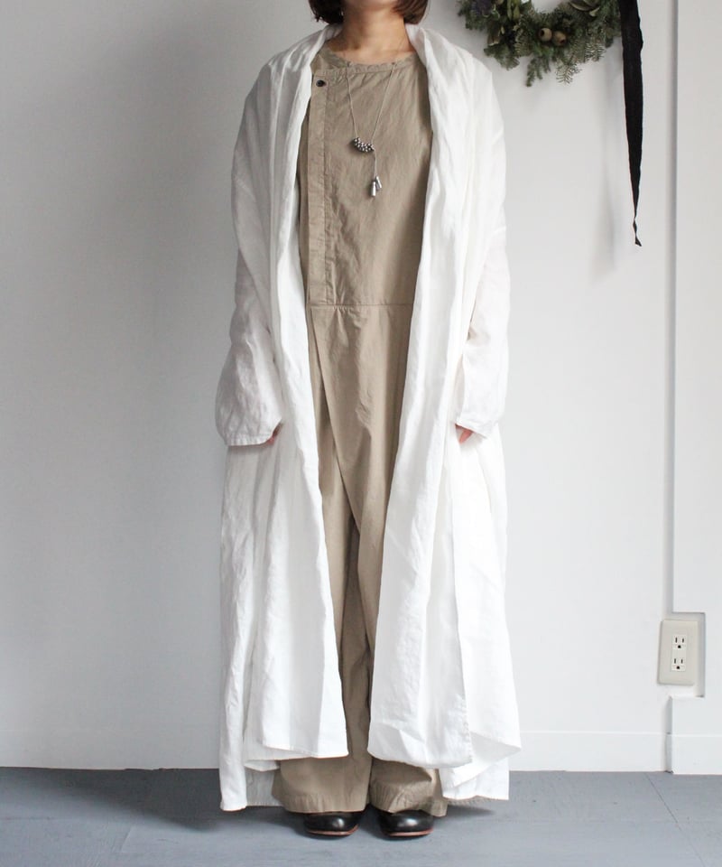URU 15SS ペイズリーキュプラガウン 2024SS】 URU (ウル) 