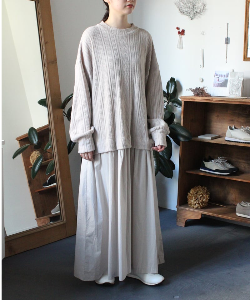 US250CT019 ケーブルJQコンボ ロングワンピース | GALERIE TISSU O