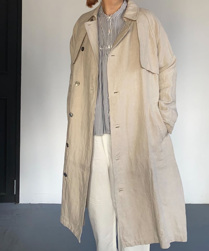 TS243CO098 リネン ハイデンシティ エフォートレストレンチ 【size 1 