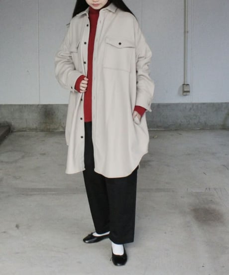 ギャラリービスコンティ ウール コート リボン パール 美品 2 M  