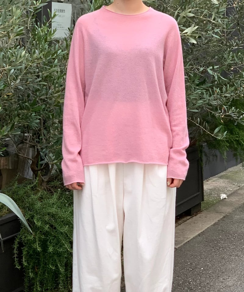 UT240KN030 CASHIMERE100 Loose Knit プルオーバー | GAL UT240KN030 CASHIMERE100 Loose Knit プルオーバー | GAL