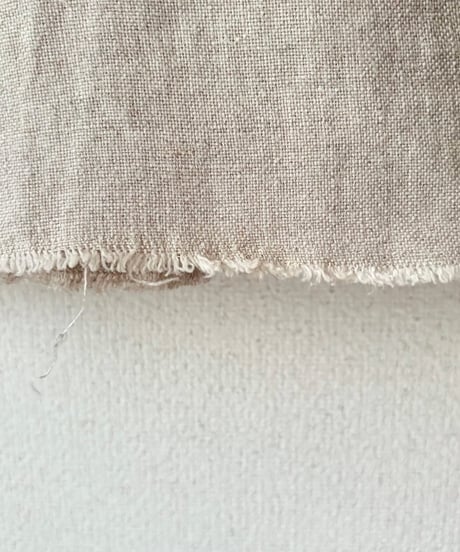 【BOUTIQUE】linen wrap skirt リネンラップスカート　TC-3500' / ECRU
